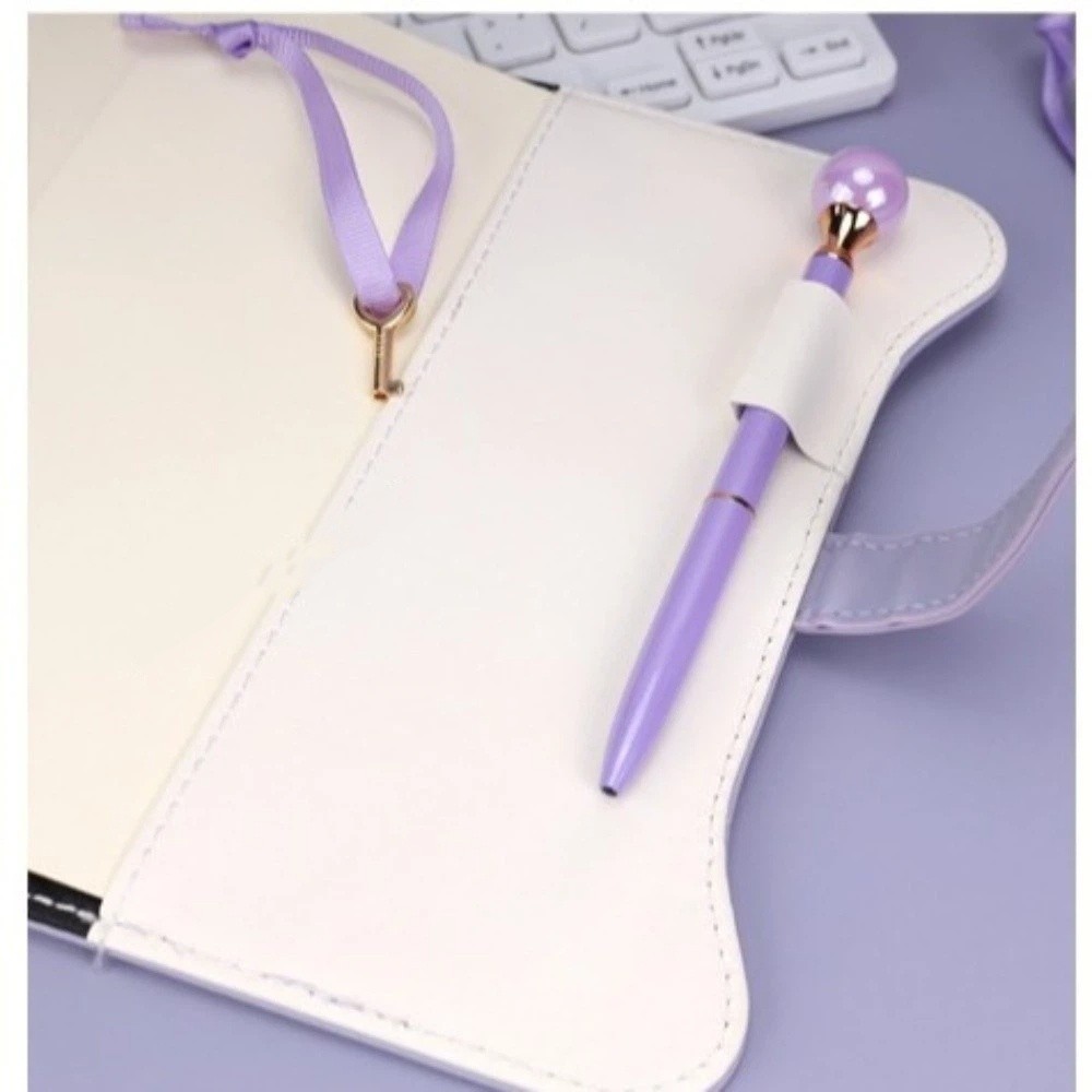 Vintage Leather Journal Notebook - Notatnik z zamkiem na klucz Privacy
