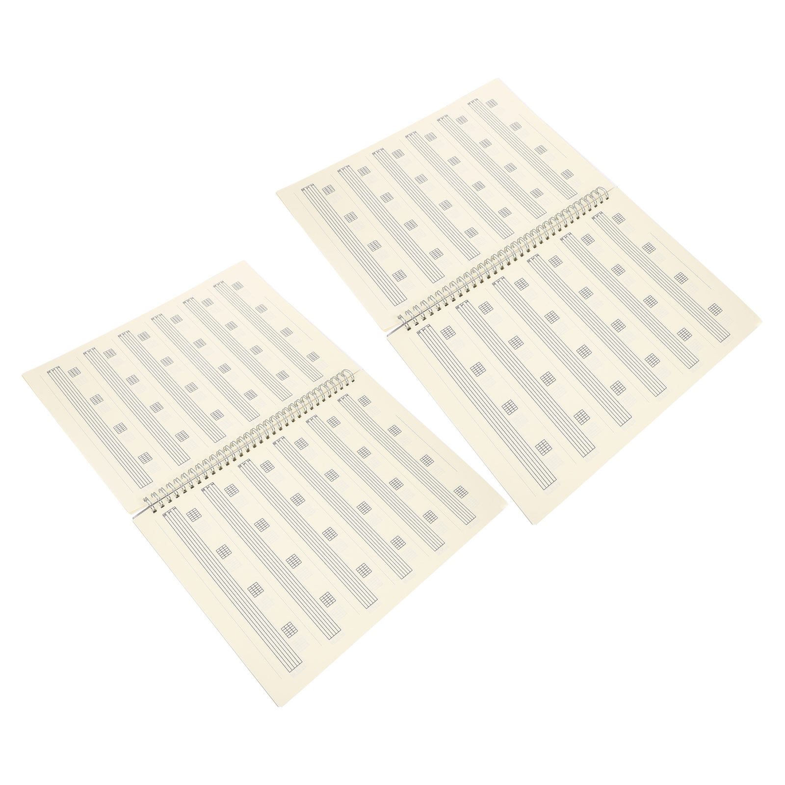 Blank Sheet Music Notebook - 2 sztuki: notatnik do gry na