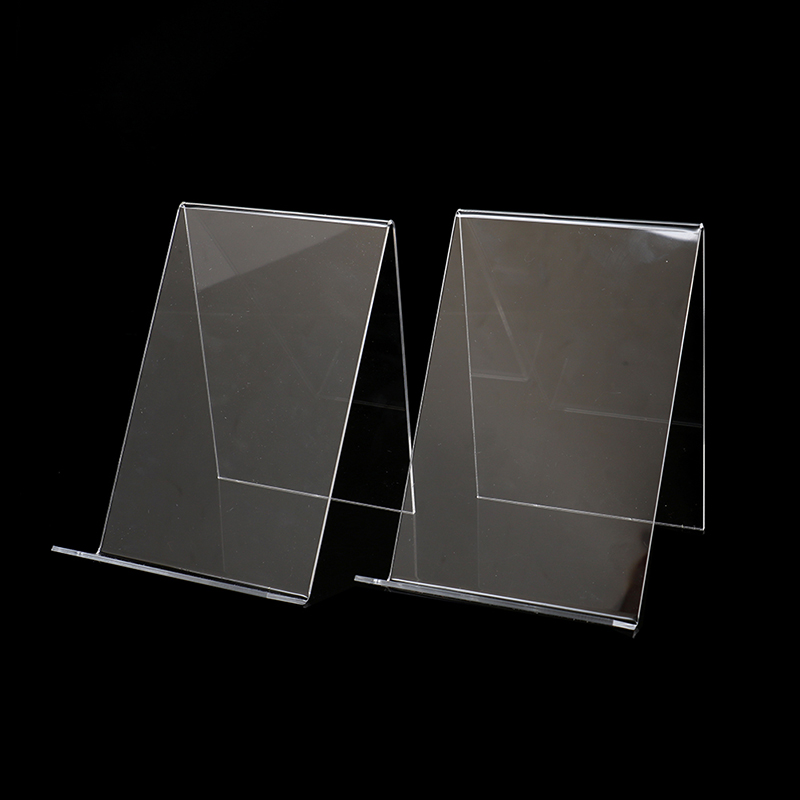 Clear Acrylic Book Stand Holder - (BBQ4) 1 szt. Akrylowy stojak na