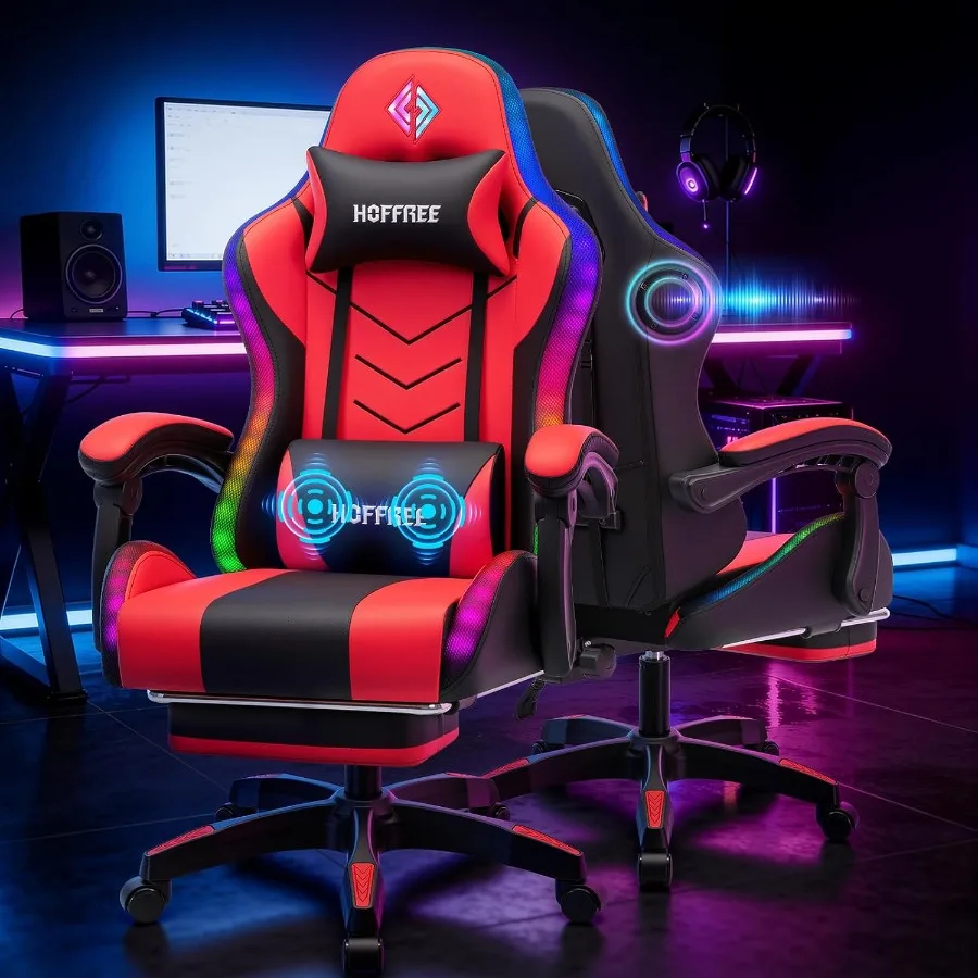 Gamingowe krzesło RGB z wbudow – Music recenzja i cena