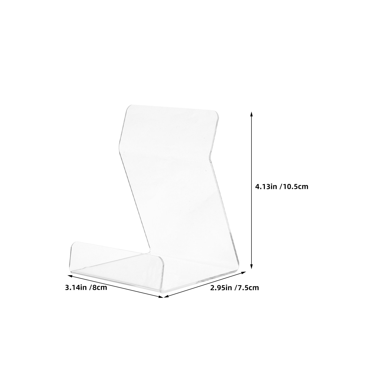 6 sztuk – przezroczyste, małe  – Clear Acrylic Book Stand Holder recenzja i cena