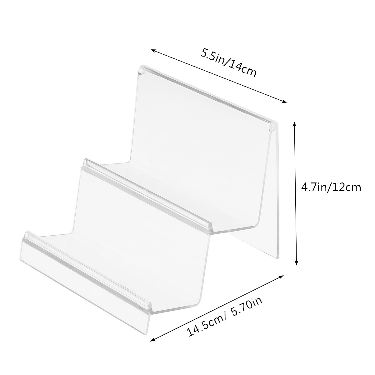 Akrylowy stojak na portfele, p – Clear Acrylic Book Stand Holder recenzja i cena