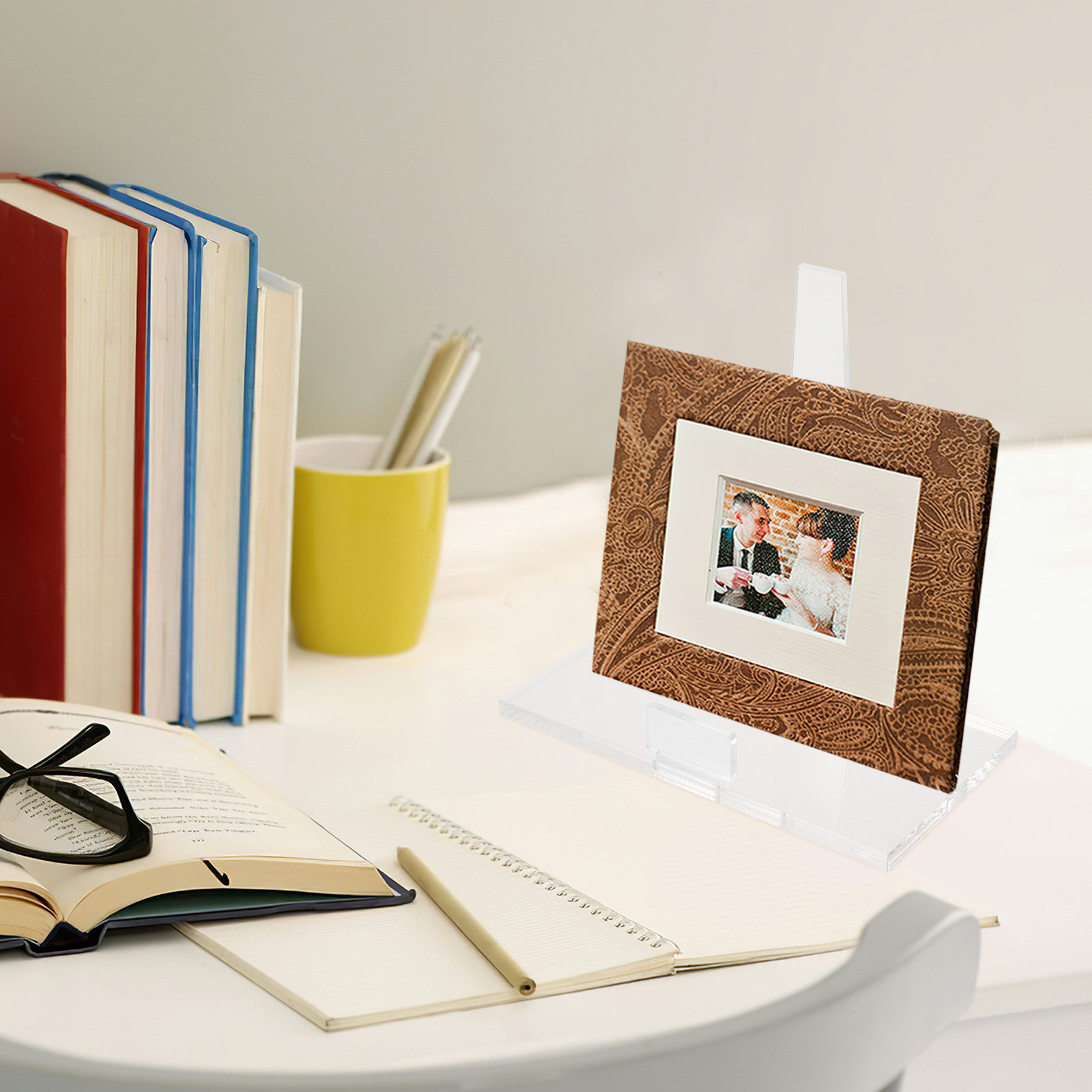 Przenośny, mały, przezroczysty – Clear Acrylic Book Stand Holder recenzja i cena