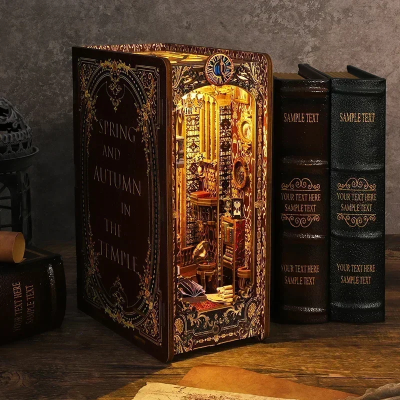 Zestawy do samodzielnego wykon – Diy Wooden Book Nook Kit Shelf Insert recenzja i cena