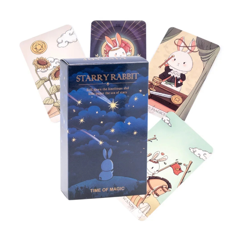 Kreatywne Karty Tarota Królik  – Tarot Deck With Guidebook recenzja i cena