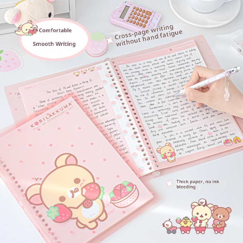 Rosyposy Korilakkuma Strawberr – Blank Sheet Music Notebook recenzja i cena