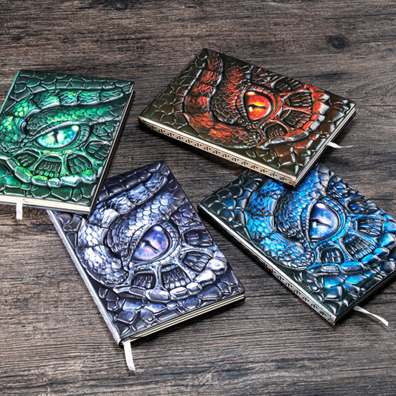 Notatnik A5 z trójwymiarowym t – Vintage Leather Journal Notebook recenzja i cena