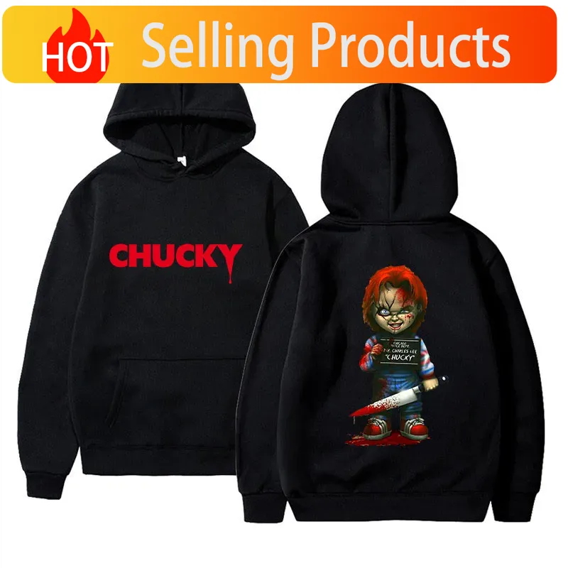 Bluzy z kapturem Chucky w styl – Movies recenzja i cena