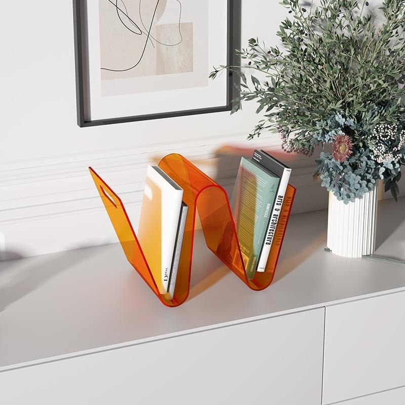Prosty Design Elegancki Stojak – Clear Acrylic Book Stand Holder recenzja i cena